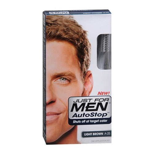 Just For Men Autostop Hair Color, Light Brown - Kit